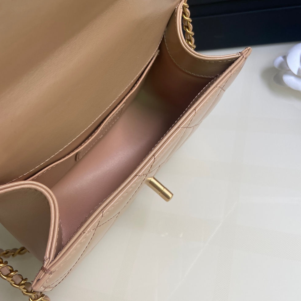 Thumbnail: Sur Commande Sac Chanel en cuir top qualité
