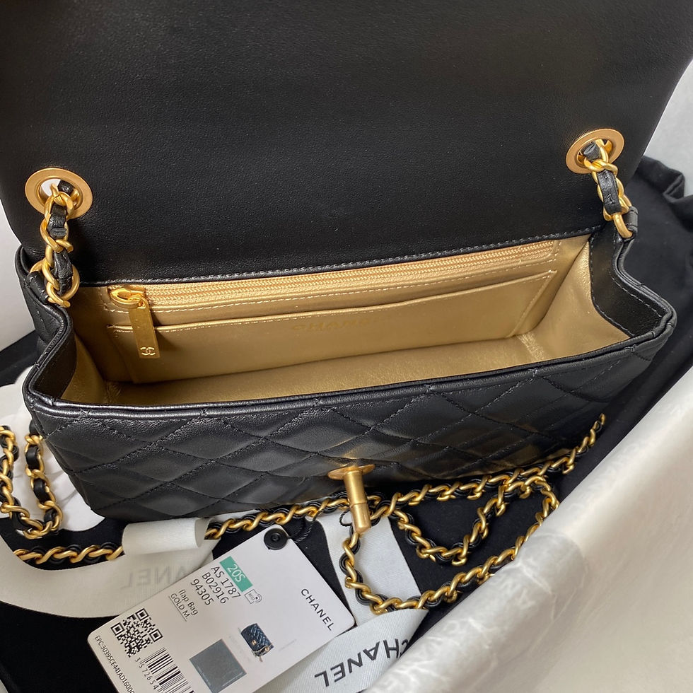 Thumbnail: Sur Commande Sac Chanel en cuir top qualité