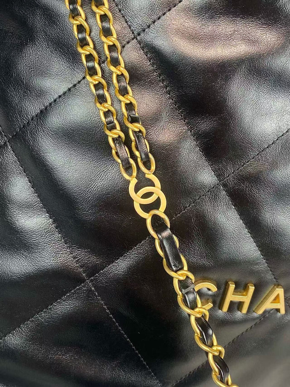 Thumbnail: Sur commande Sac Chanel en cuir top qualité