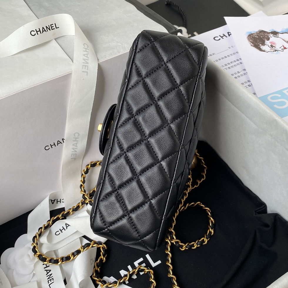 Thumbnail: Sur Commande Sac Chanel en cuir top qualité
