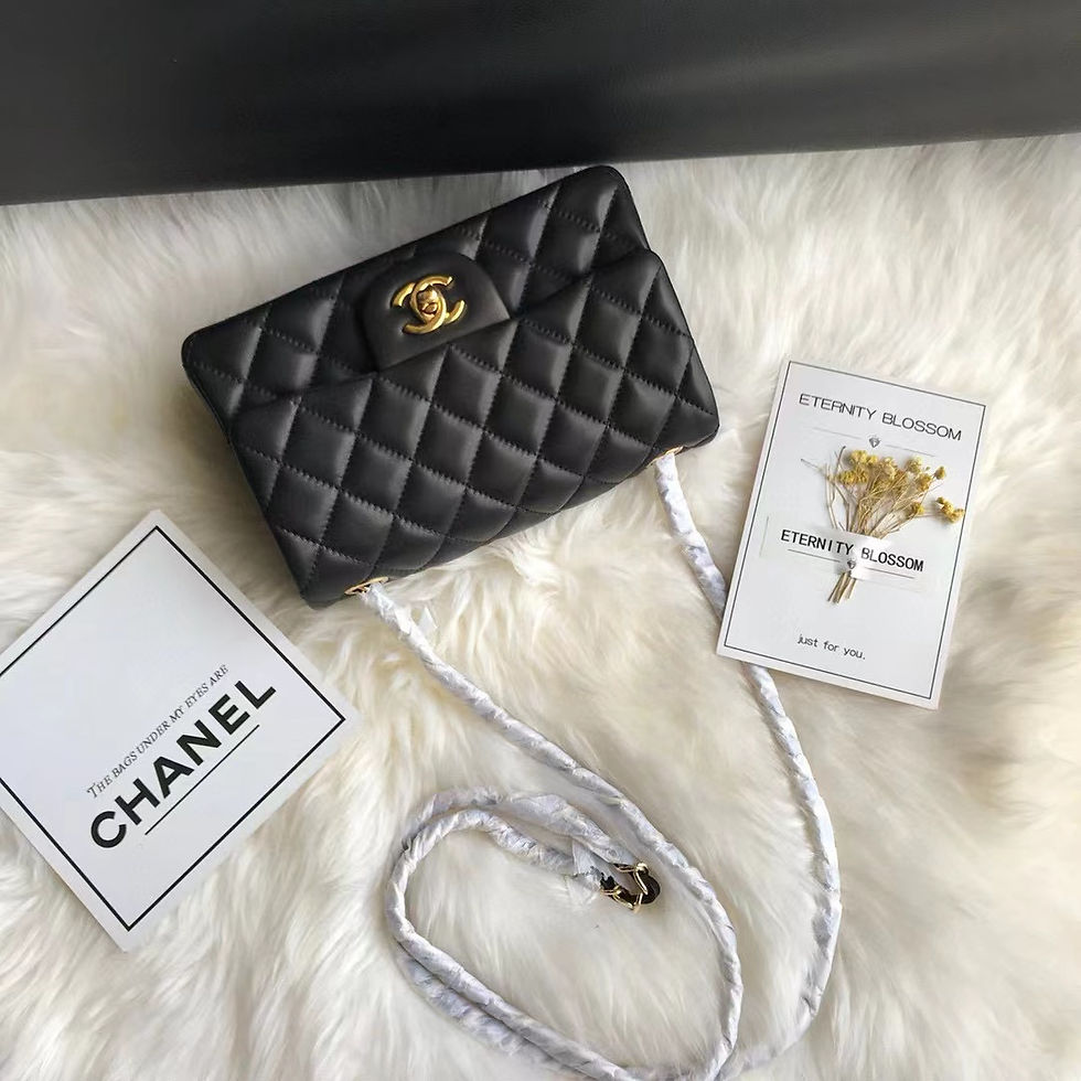 Thumbnail: Sur Commande sac Chanel en cuir  top qualité