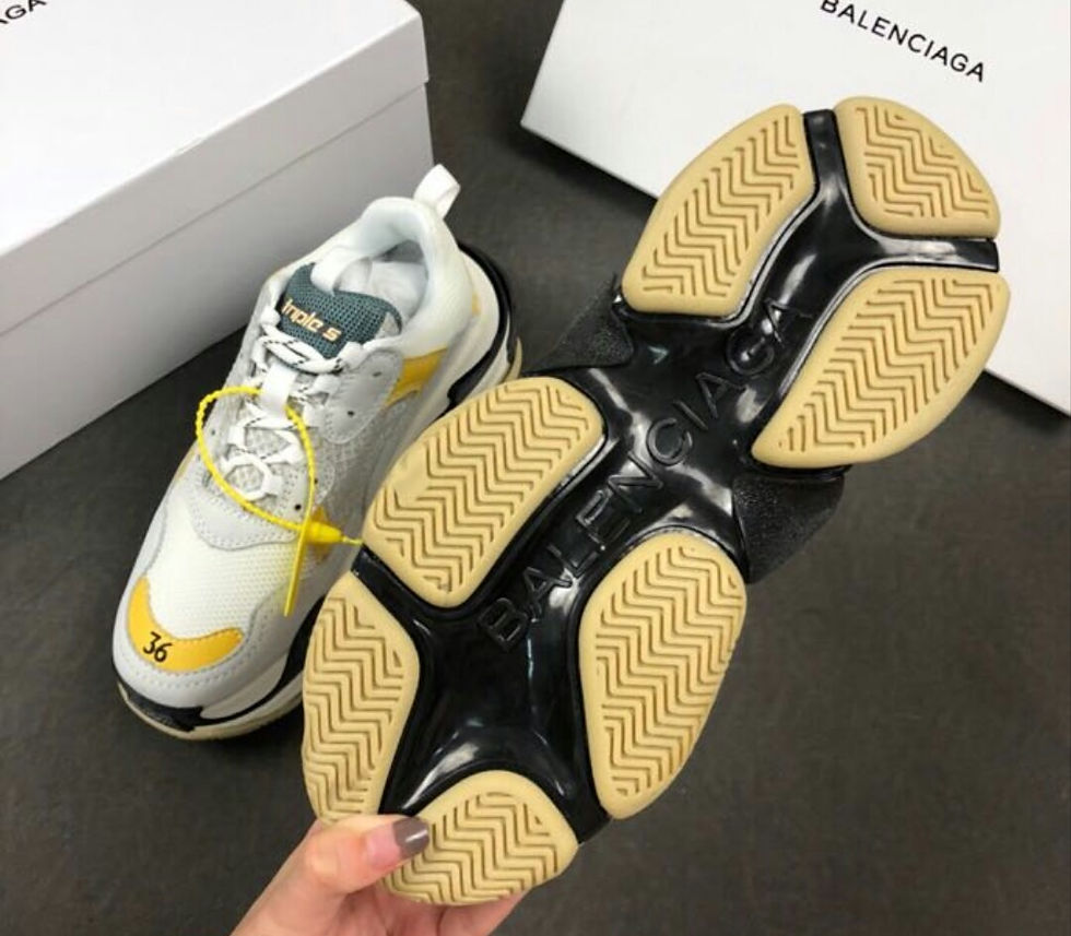 Thumbnail: Sur Commande Basket Balenciaga en cuir 