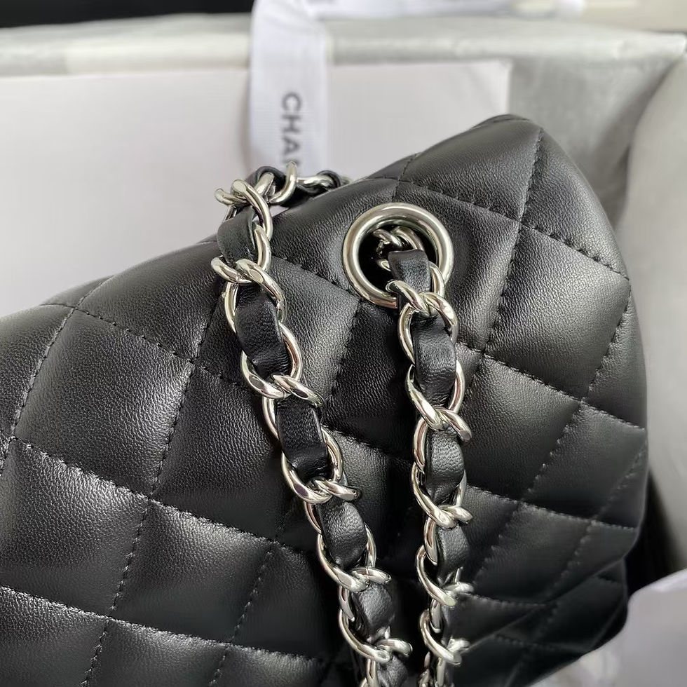 Thumbnail: Sur Commande sac Chanel en cuir top qualité