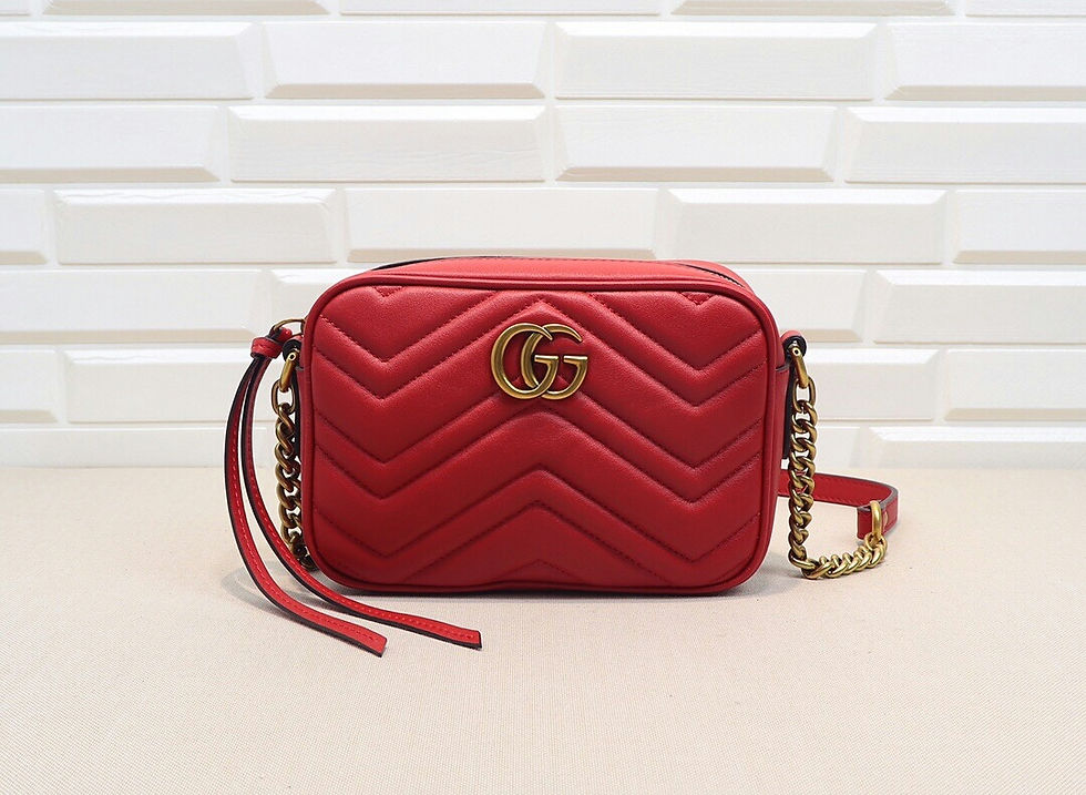 Thumbnail: Sur  Commande Sac Gucci en cuir top qualité 