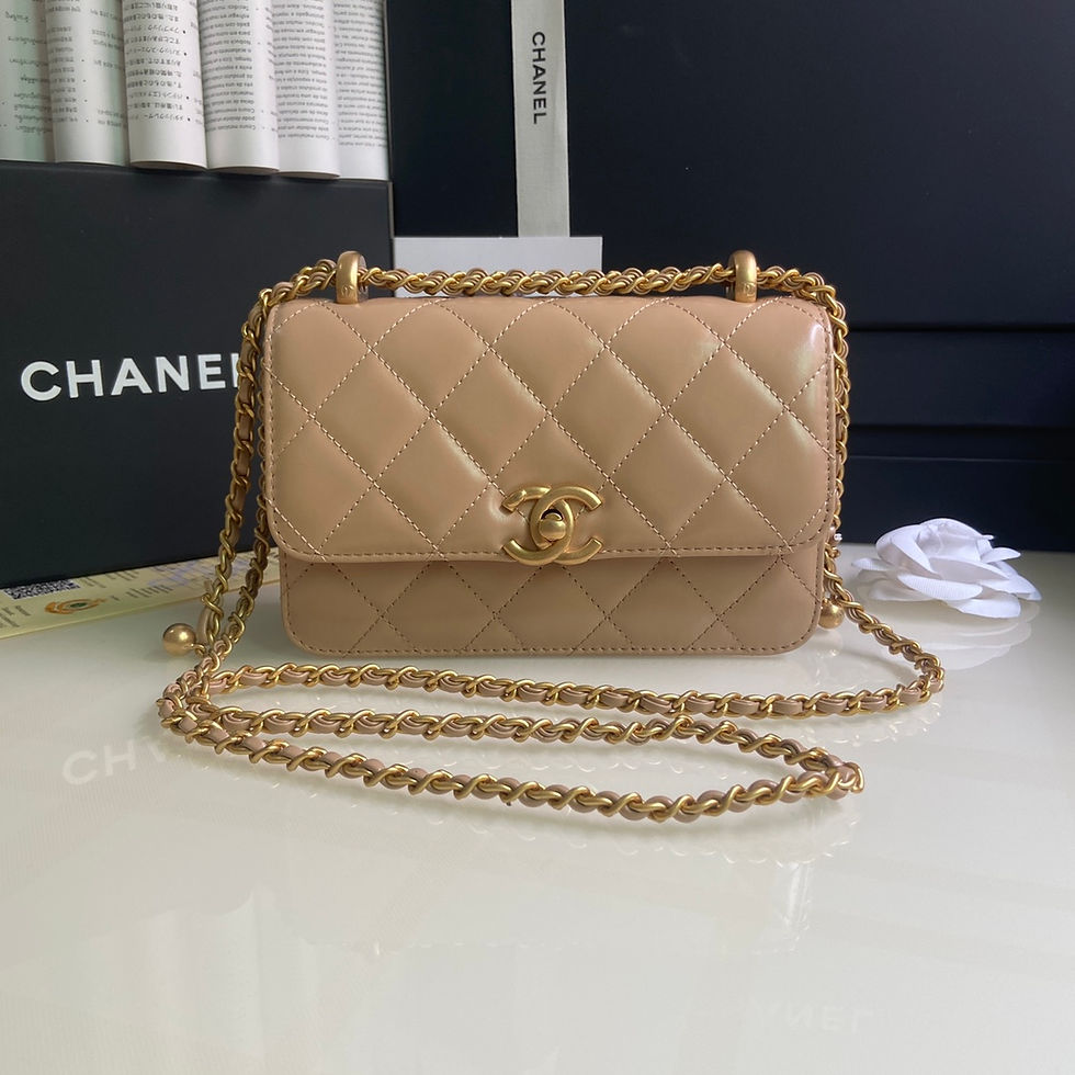 Thumbnail: Sur Commande Sac Chanel en cuir top qualité