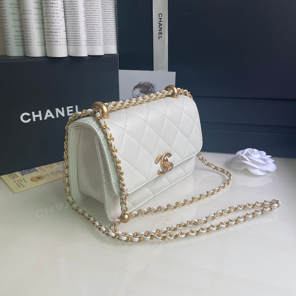 Thumbnail: Sur Commande Sac Chanel en cuir top qualité