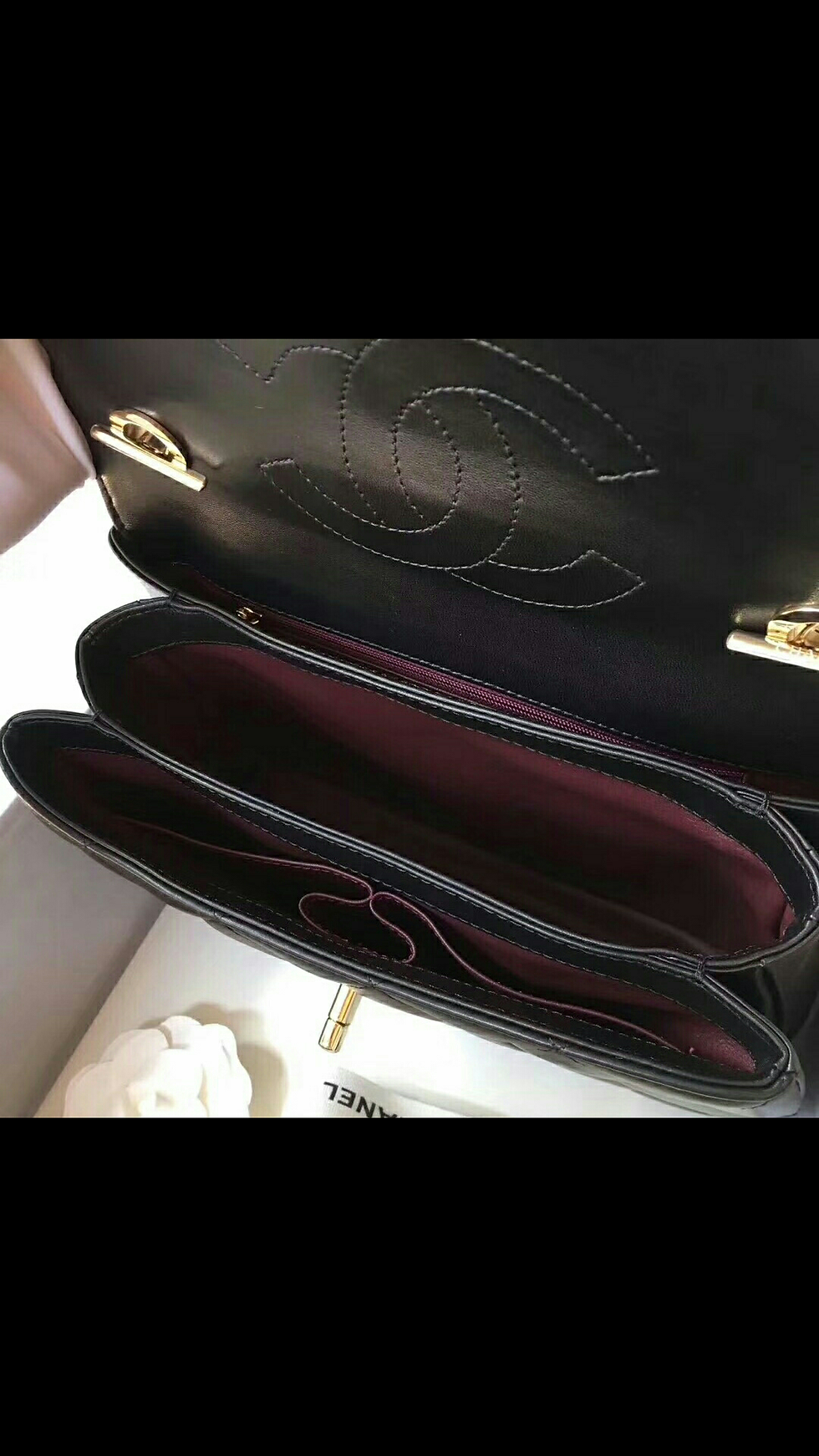 Thumbnail: Sur Commande Sac Chanel en cuir
