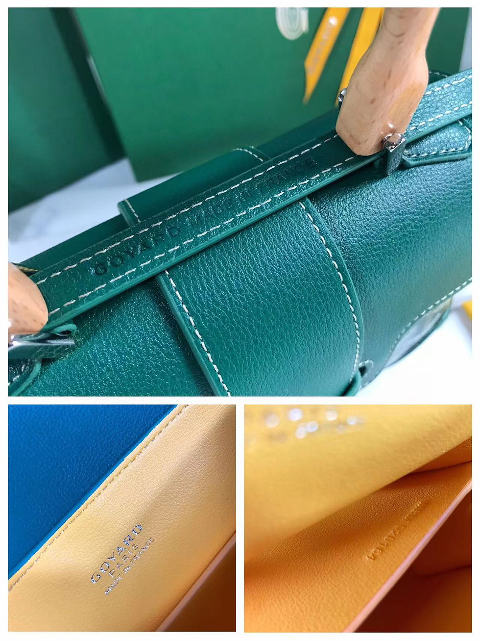 Miniature : Sur Commande Sac Goyard en cuir top qualité 