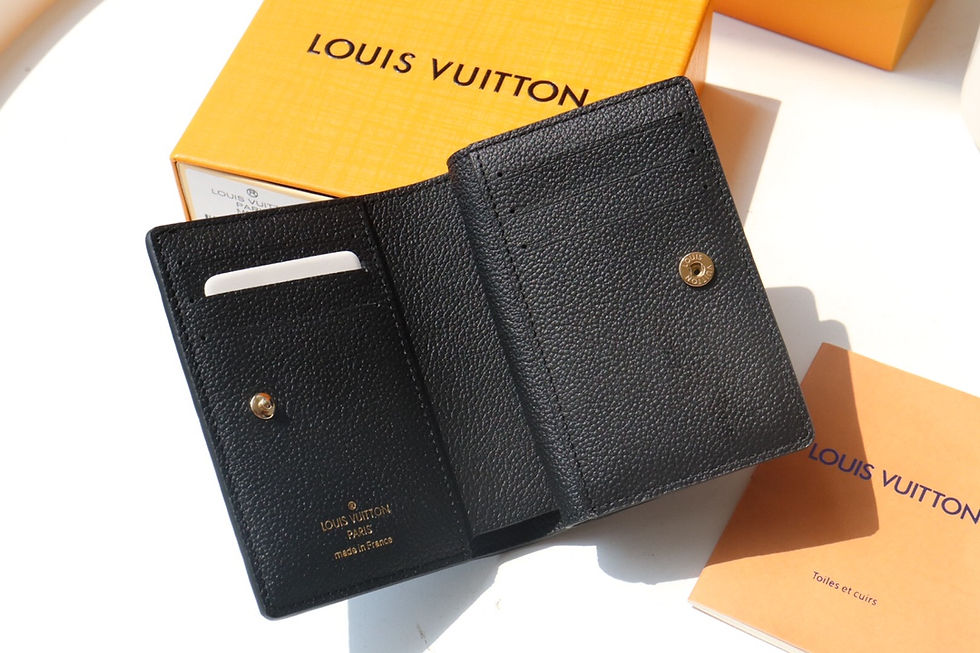 Thumbnail: Sur Commande Portefeuille lv en cuir