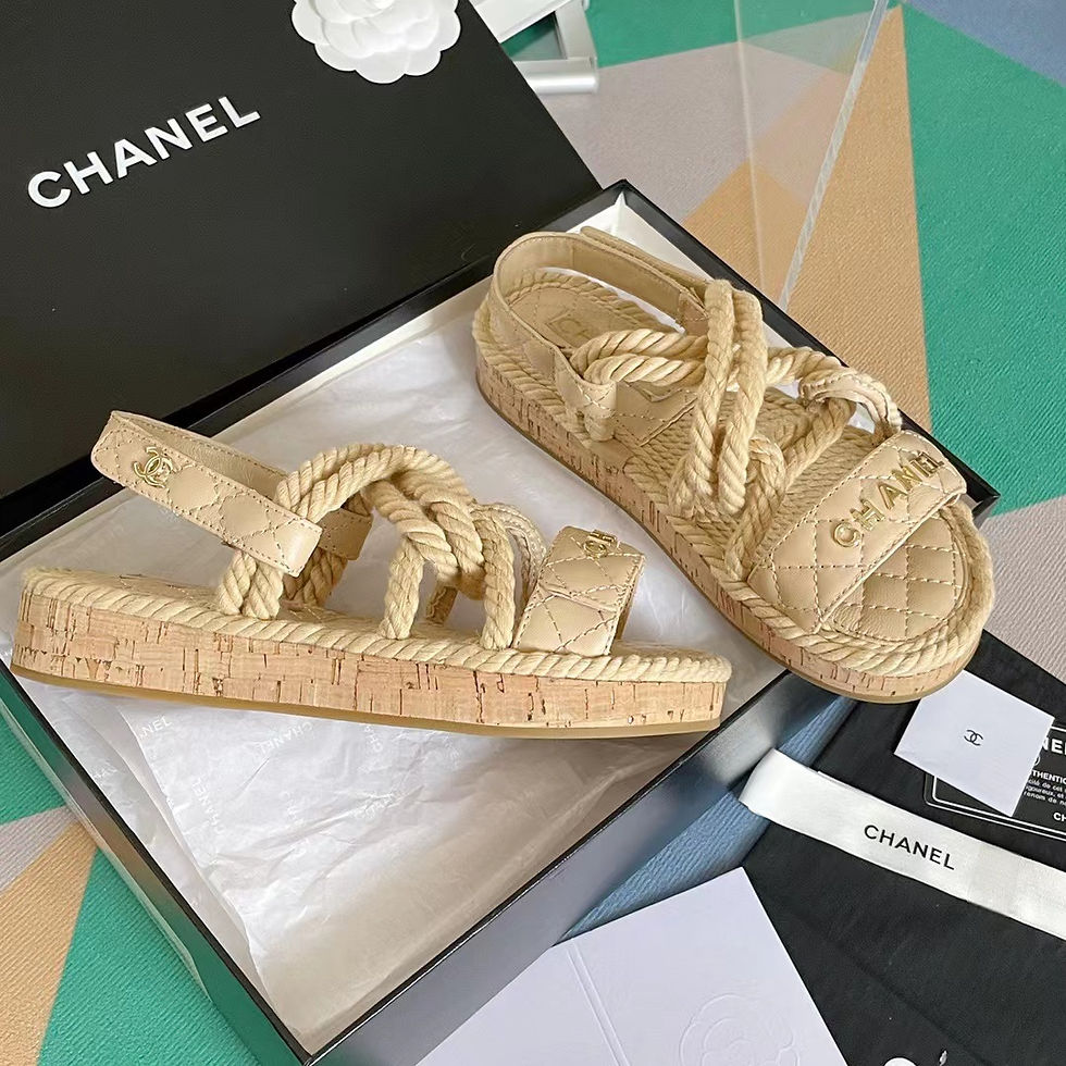 Thumbnail: Sur Commande Sandale chanel top qualité