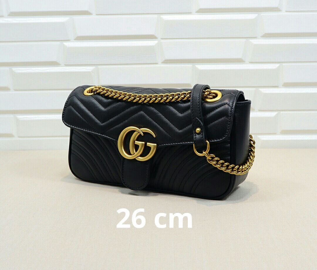 Sur commande Sac Gucci en cuir (Plusieurs tailles)
