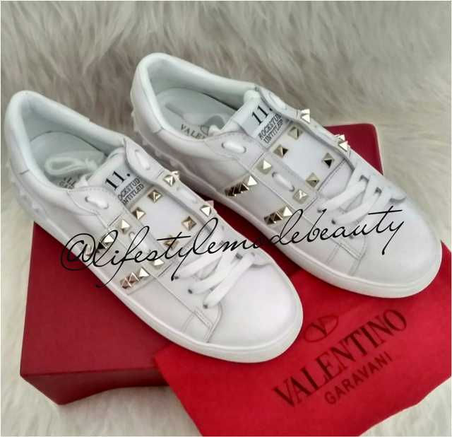 Miniature : Sur Commande Basket valentino en cuir