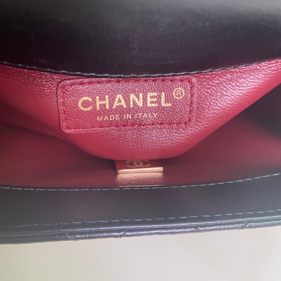 Thumbnail: Sur Commande Sac Chanel en cuir top qualité