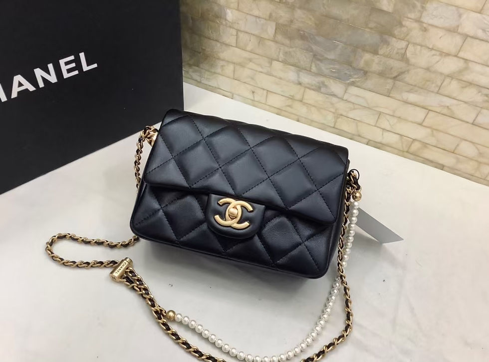 Thumbnail: Sur Commande Sac Chanel en cuir  top qualité