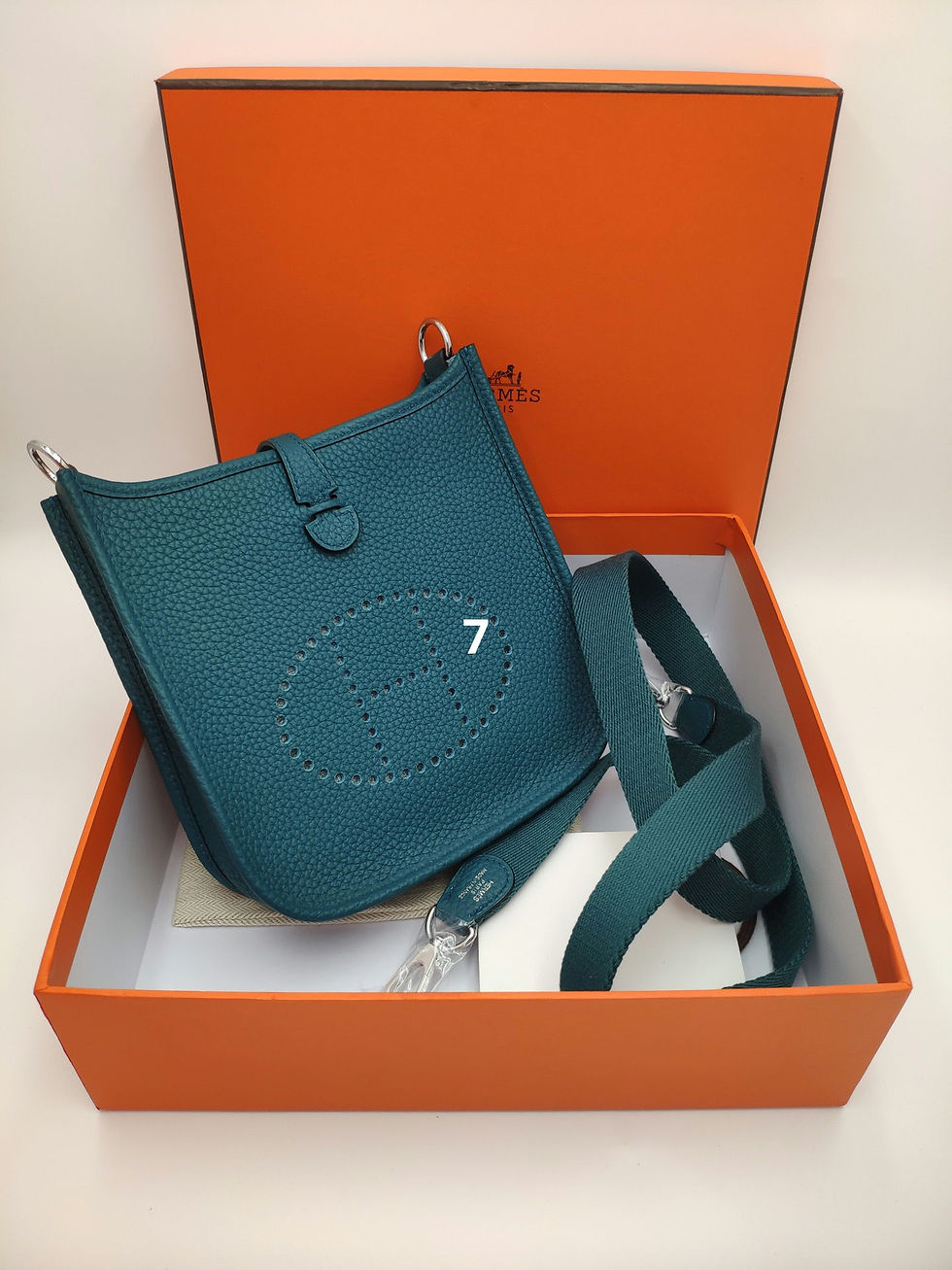 Thumbnail: Sur Commande sac Hermès en cuir top qualité 