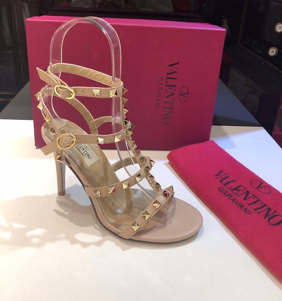 Miniature : Sur Commande chaussures valentino en cuir 