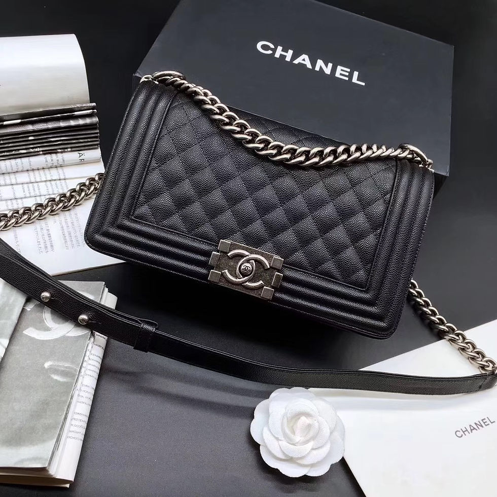 Thumbnail: Sur Commande Sac Chanel En cuir top qualité