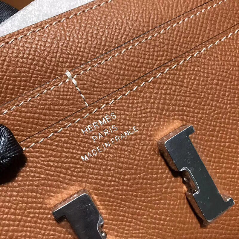 Thumbnail: Sur Commande Portefeuille Hermès en cuir top qualité 