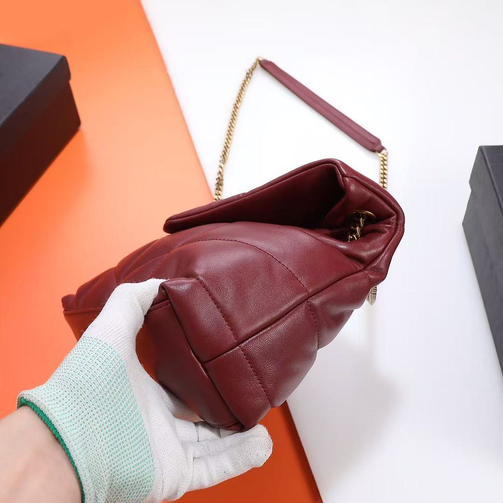 Thumbnail: Sur Commande Sac YSL en cuir top qualité 