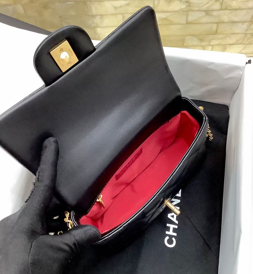 Thumbnail: Sur Commande Sac Chanel en cuir  top qualité