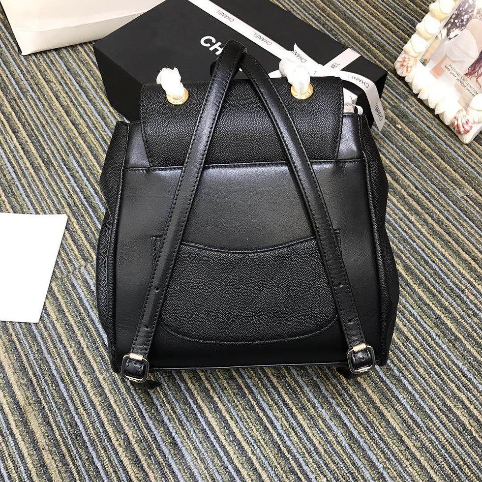 Thumbnail: Sur Commande sac à dos Chanel en cuir