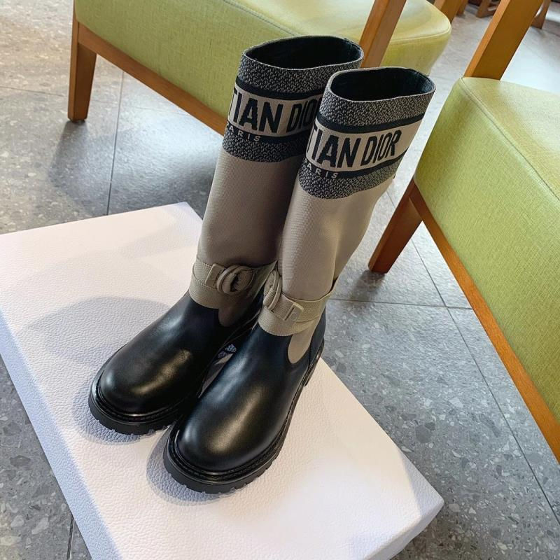 Miniature : Sur Commande boots dior en cuir