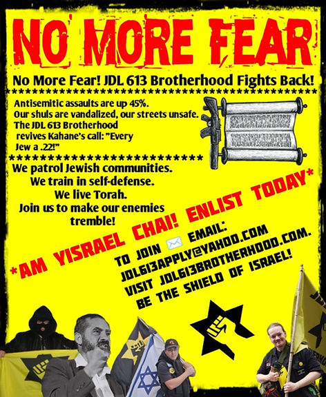 JDL 613 Brotherhood flyer