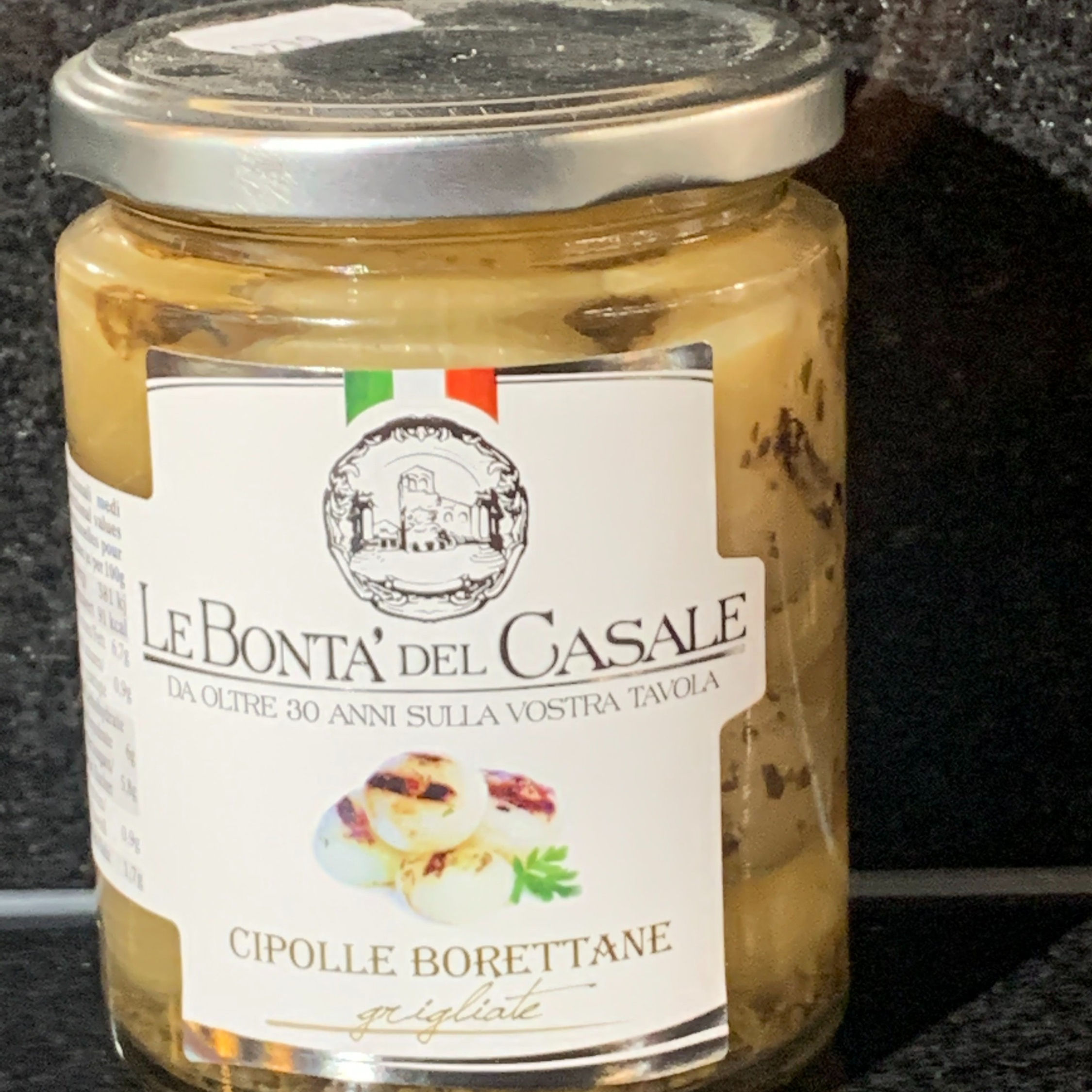 Oignons Borettane grillés dans l'huiles