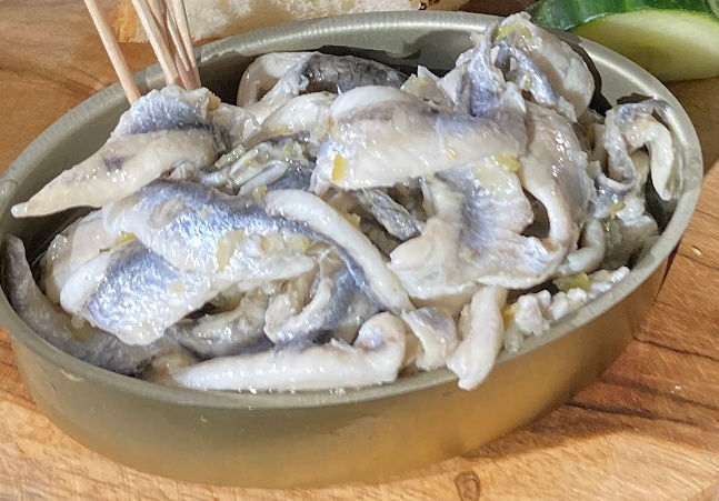 Miniature : Anchois au citron confit