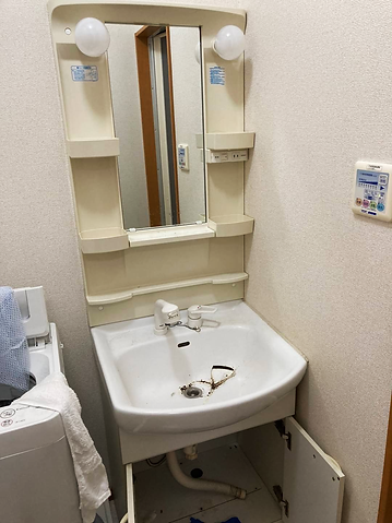 洗面台交換
