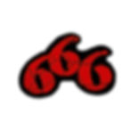 666 Cut Out. £3.00