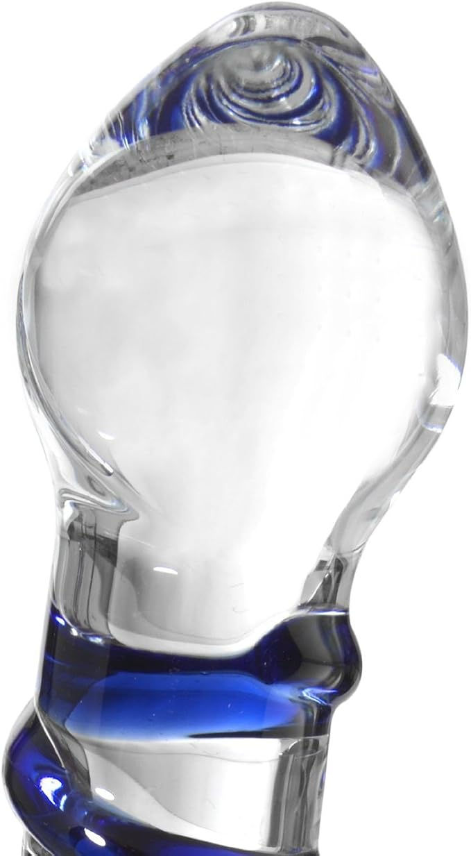 Miniatura: DILDO DE CRISTAL DOBLE CABEZA