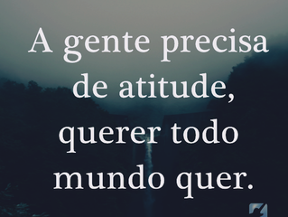 Durma com Ideias, Acorde com Atitude.