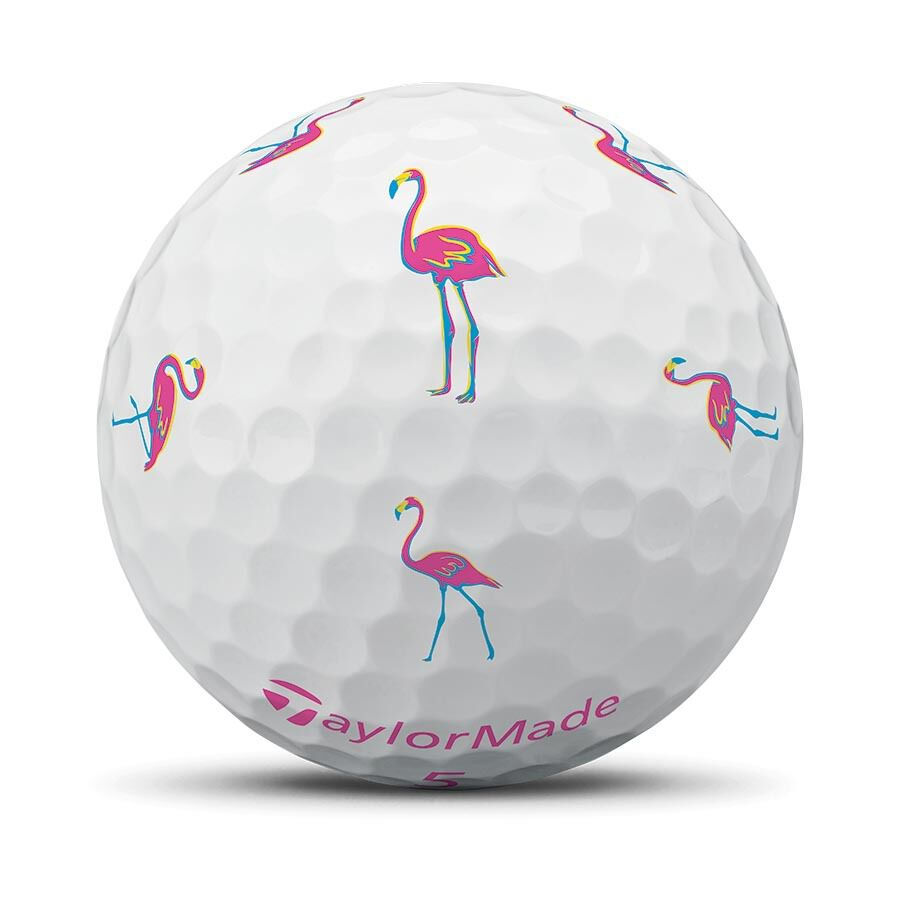 Thumbnail: TaylorMade TP5 pix Flamingo Golf Balls