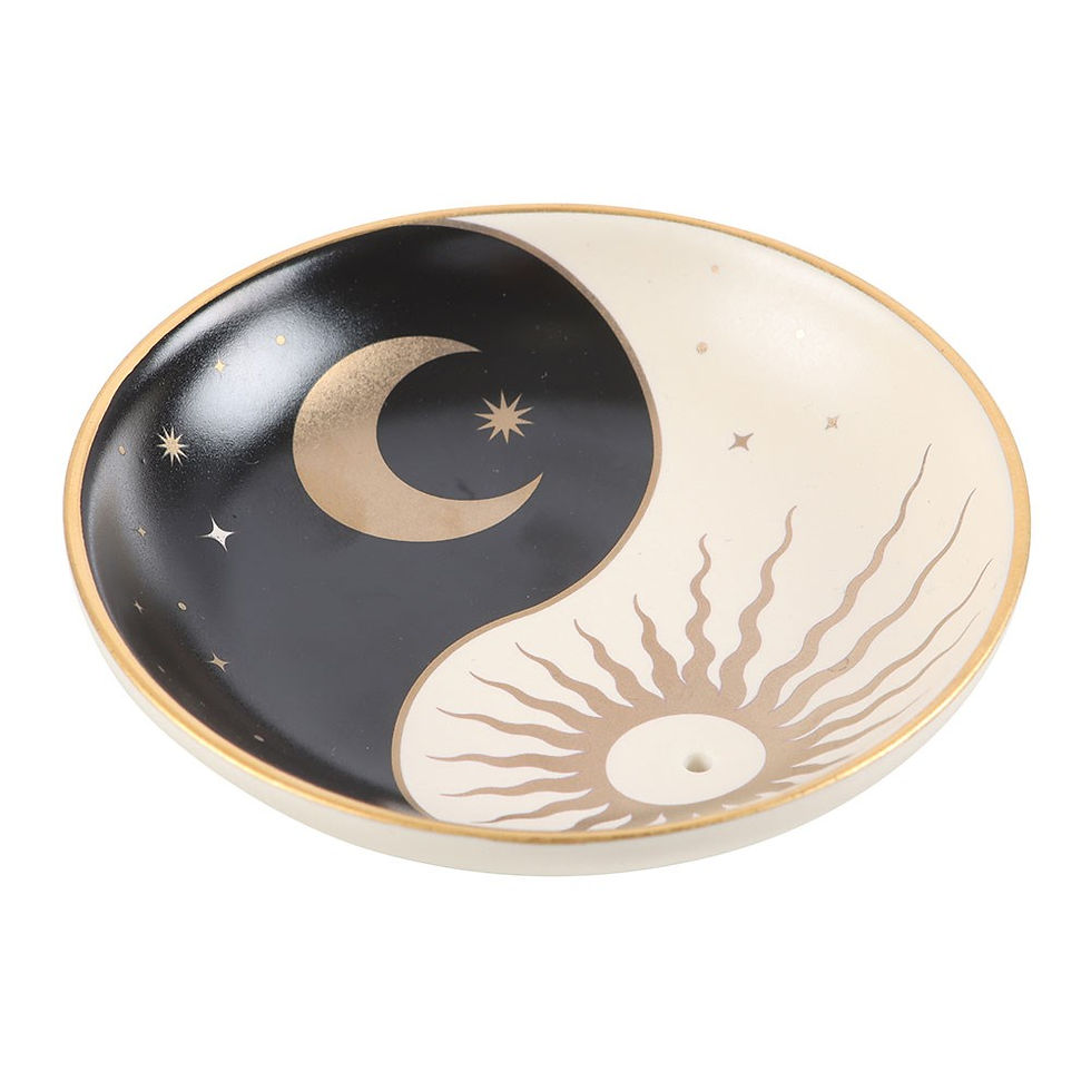 Miniaturbild: Räucherstäbchenhalter Yin & Yang