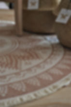 Runder Teppich Boho Marés