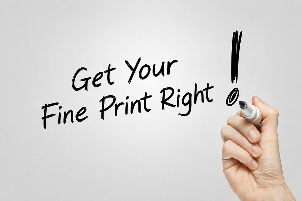 Large contract proposals need to build in cashflow protection