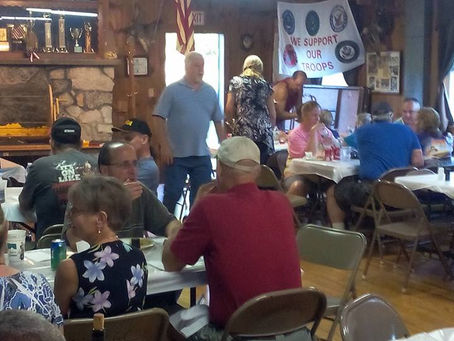 Raffle drawing tonight after Spaghetti and Meatball Dinner