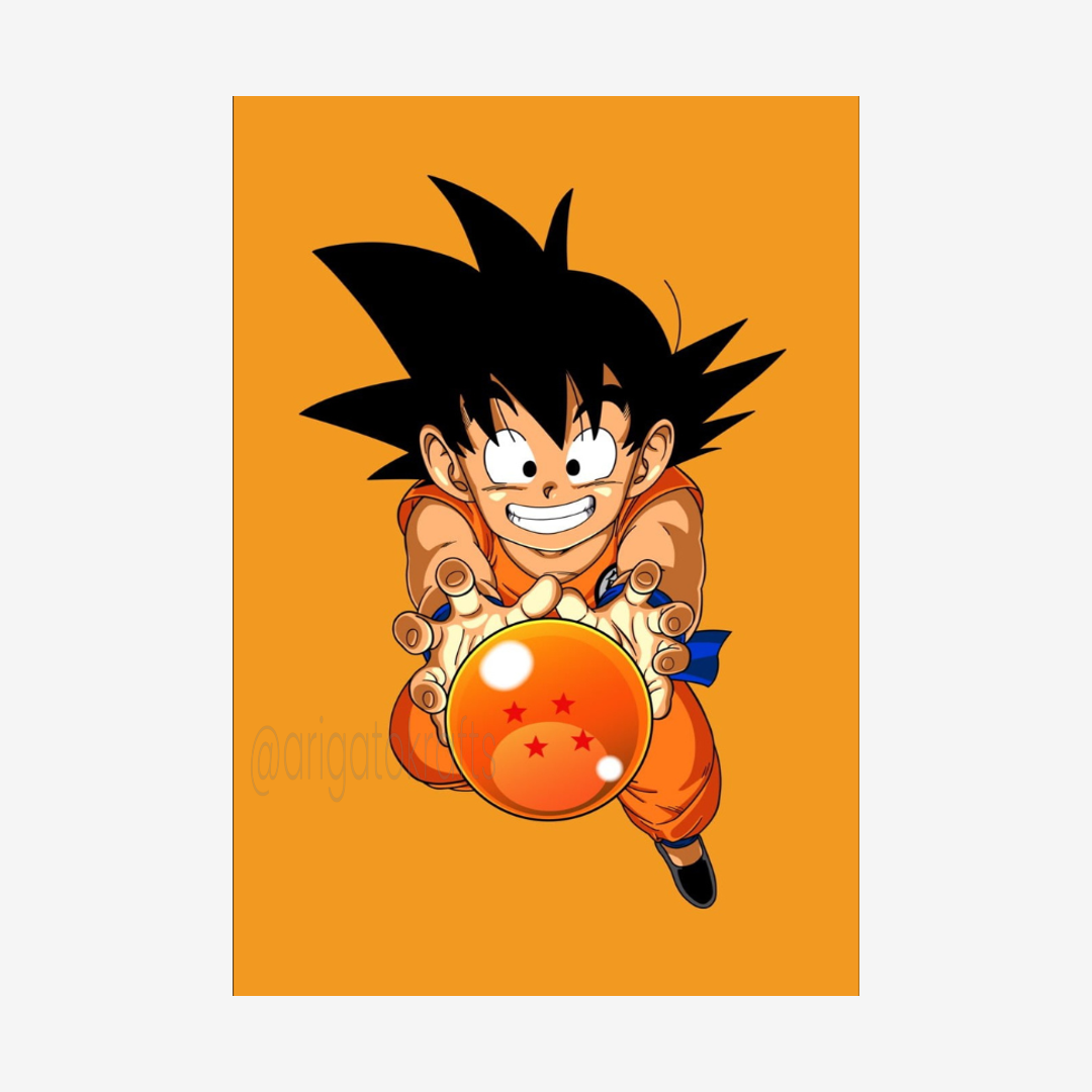 Kid Goku Poster - DBZ