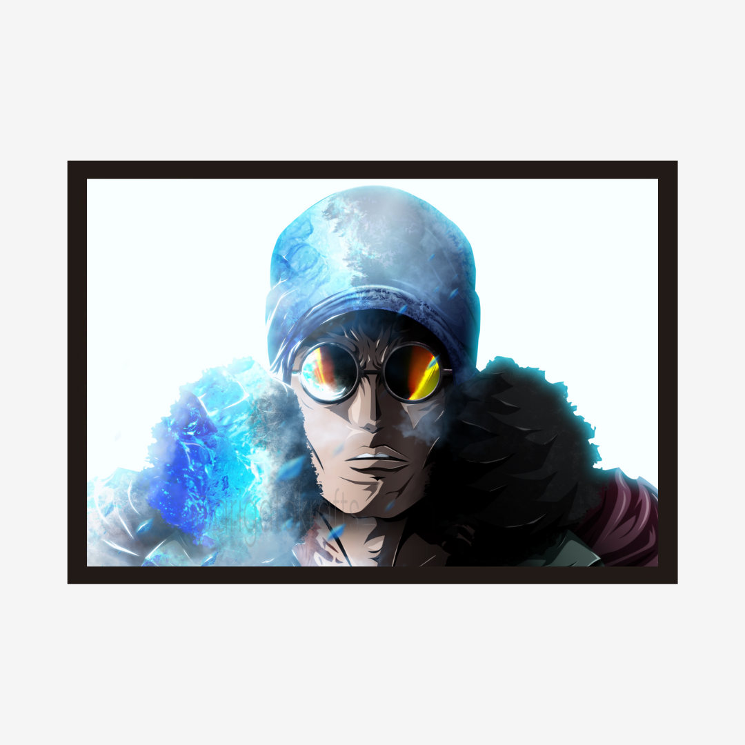 Ice Admiral Aokiji - One Piece Frame
