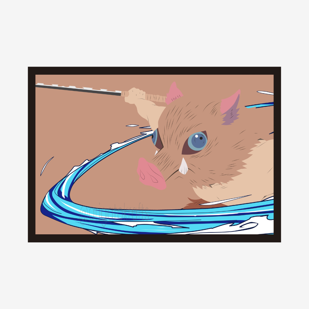 Inosuke Hashibira Animated - Demon Slayer