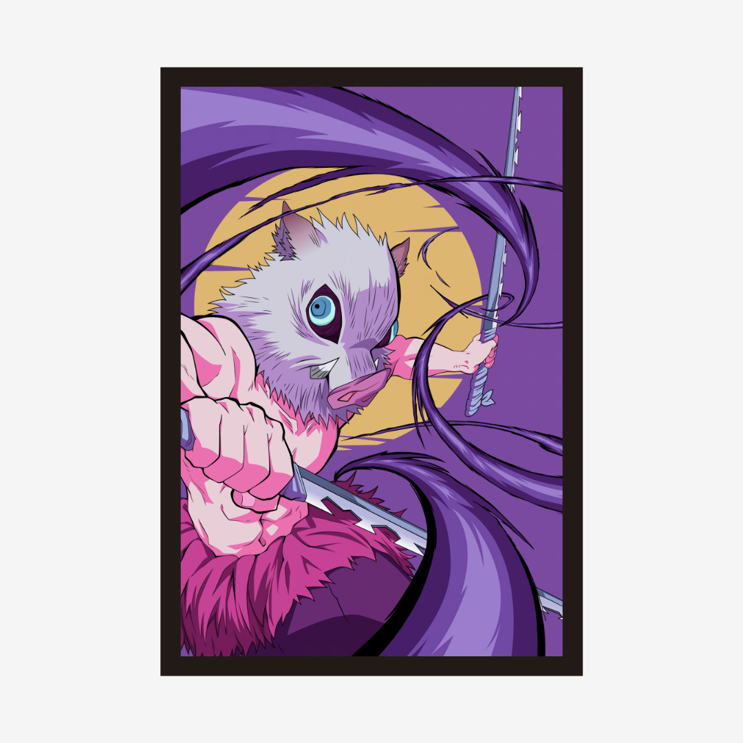 Inosuke Hashibira Portrait - Demon Slayer