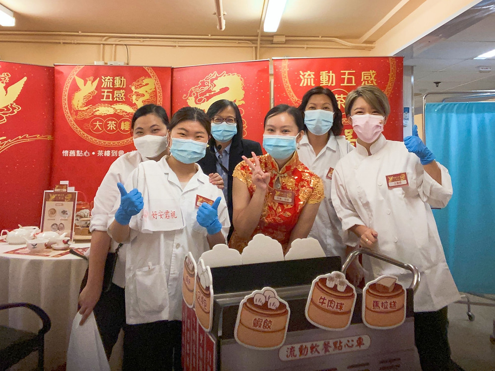 The Project Futurus舉辦的流動五感大茶樓,走訪不同安老機構、院舍,為腦退化長者提供一場「五感」飲茶活動