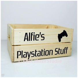 wooden crate £20