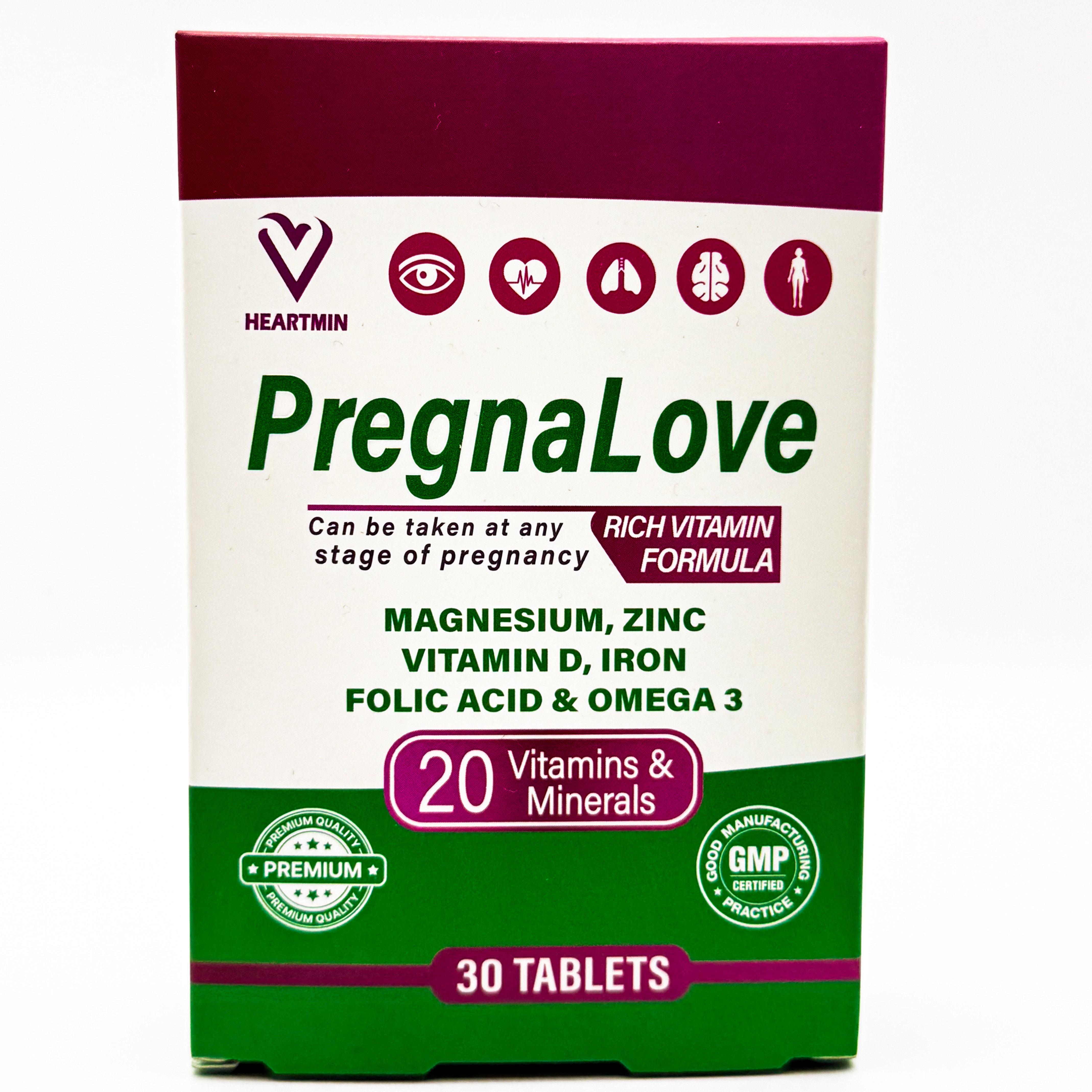 PregnaLove Rich Vitamin Formula | 30-Tablets