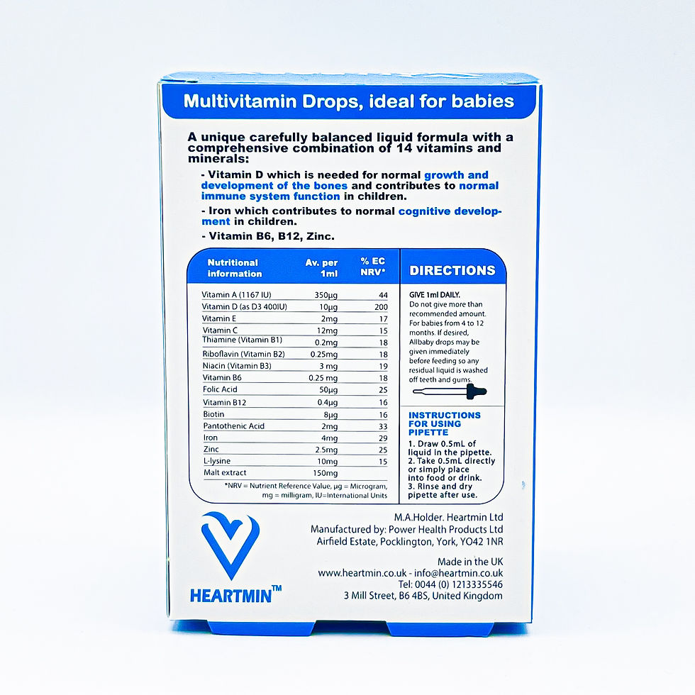 Thumbnail: Multivitamin Drops for Babies (4-12 Months)