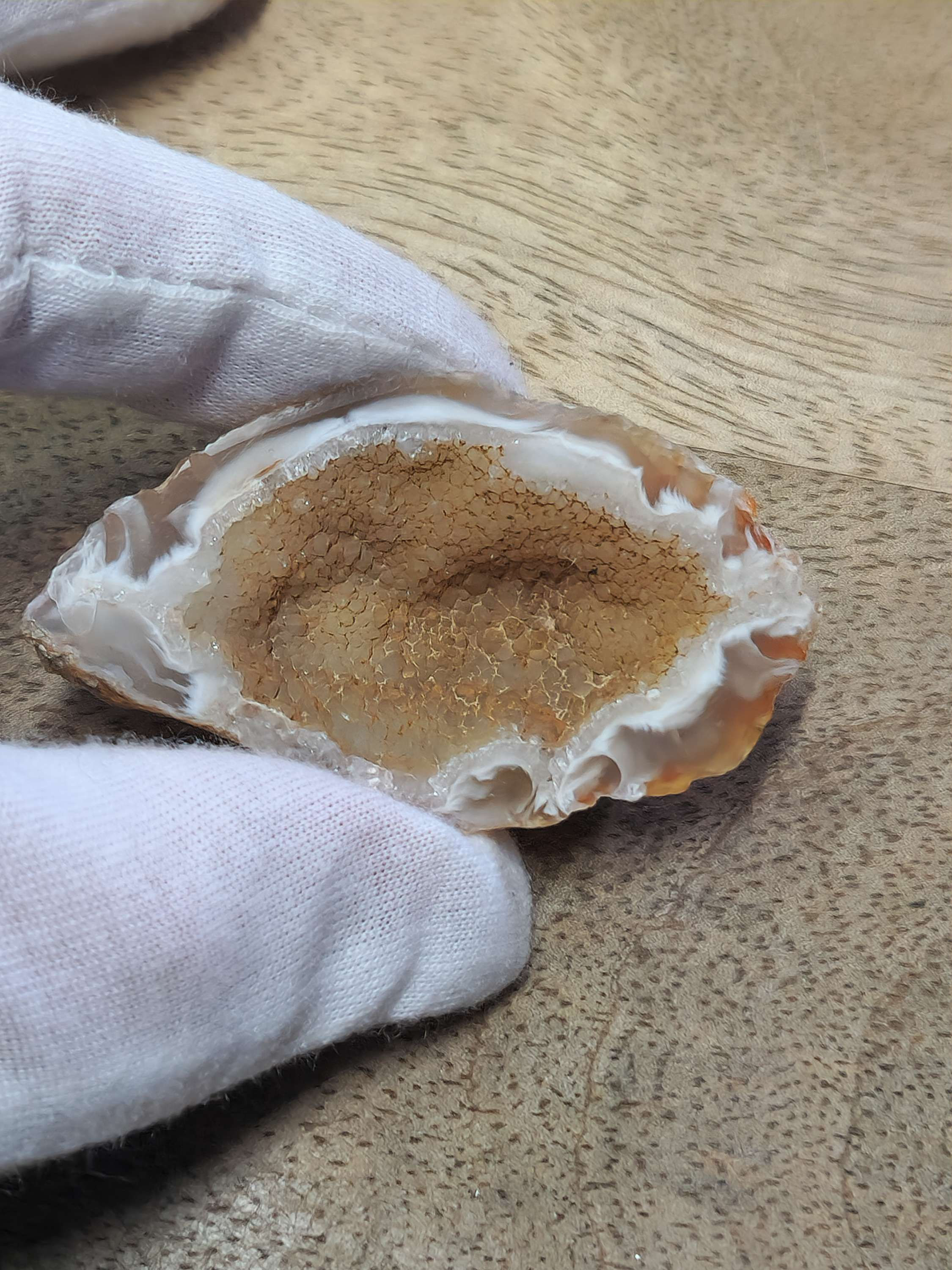 Tan Polished Occo Geode