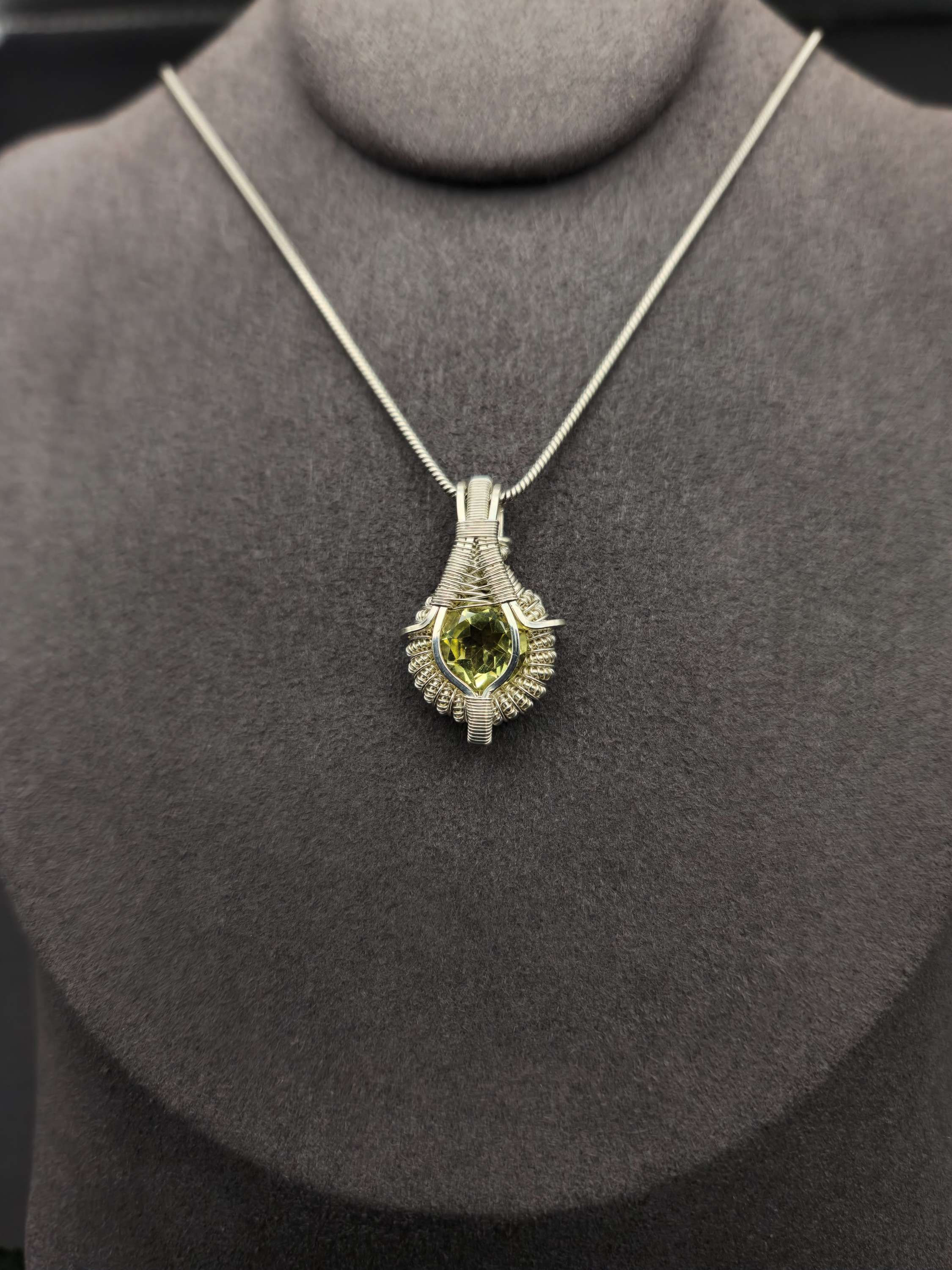 Lemon Quartz Nile Series - Aegentium Silver