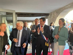 Inauguration de "La Table du Roi" à Beauville