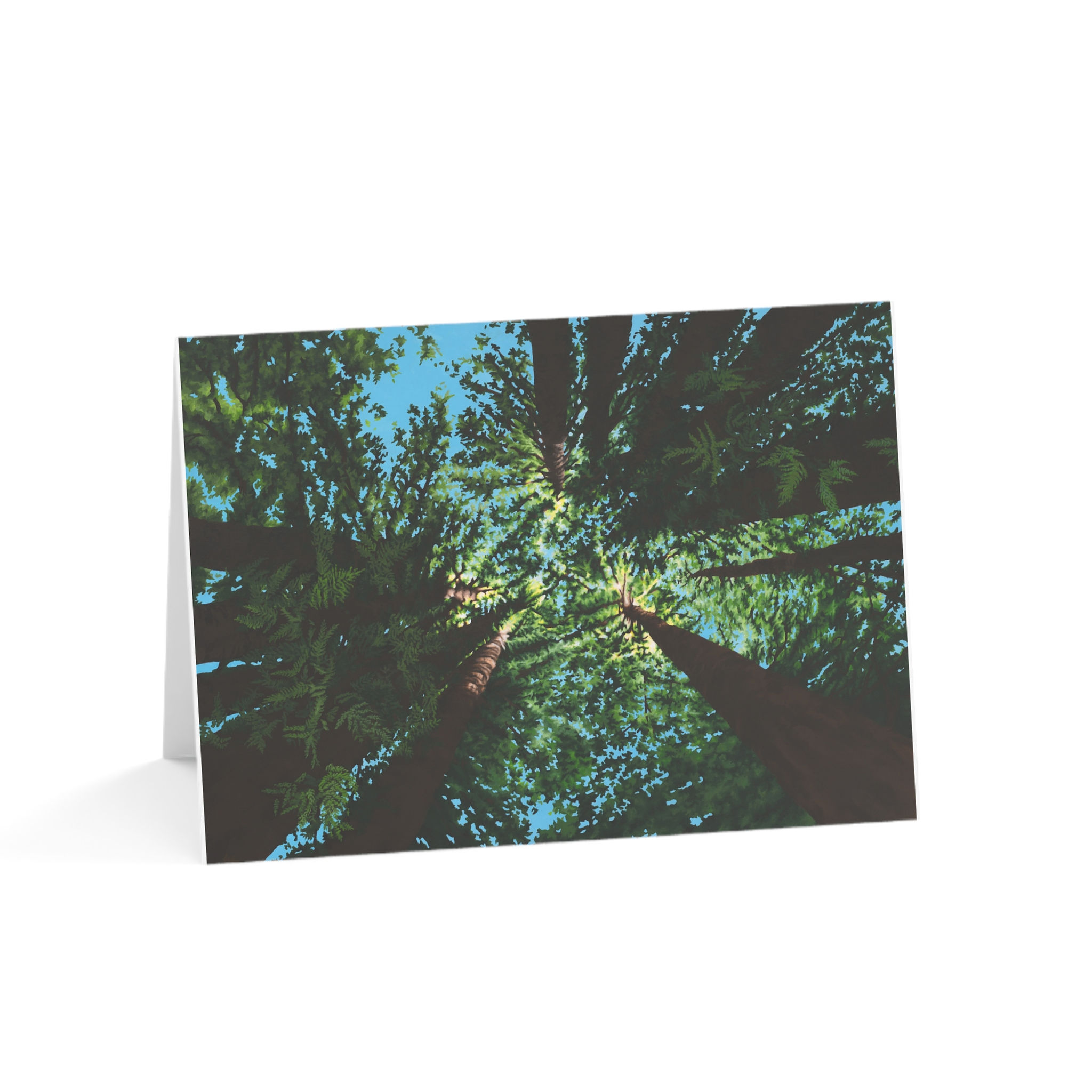 Tree Circle Greeting Card
